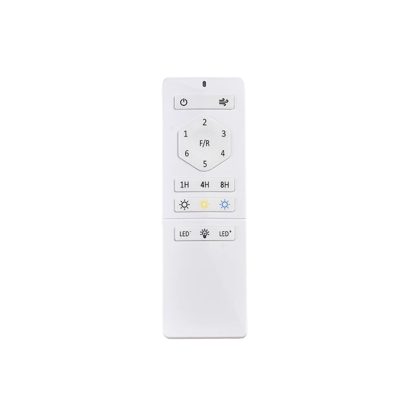 Ventilador de techo con aspas retráctiles y luz LED Sena Blanco