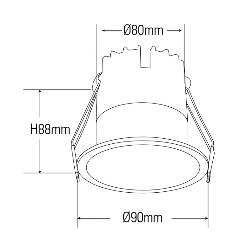 Downlight LED Bosco 18W 4000K