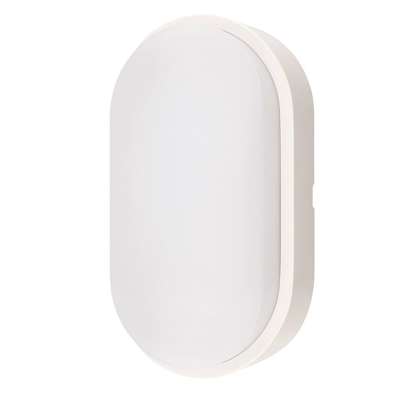 Aplique LED Exterior Oval CCT 14W IP65 Blanco