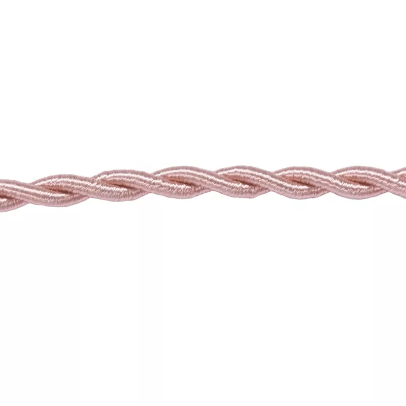 Cable Decorativo Trenzado Rosa