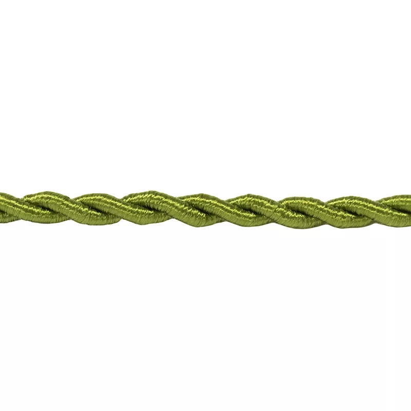 Cable Decorativo Trenzado Verde