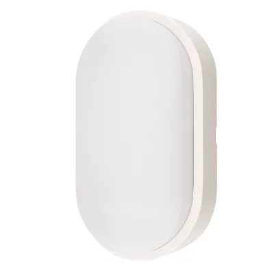 Aplique LED Exterior Oval CCT 14W IP65 Blanco