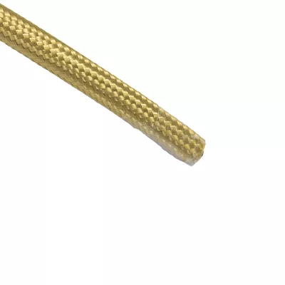 Cable Decorativo Tubular Dorado