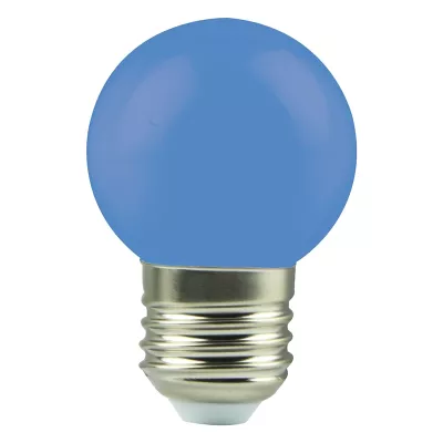 Bombilla LED Esférica Decorativa Azul