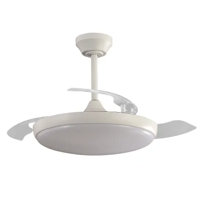 Ventilador de techo con luz LED Loira Blanco Regulable